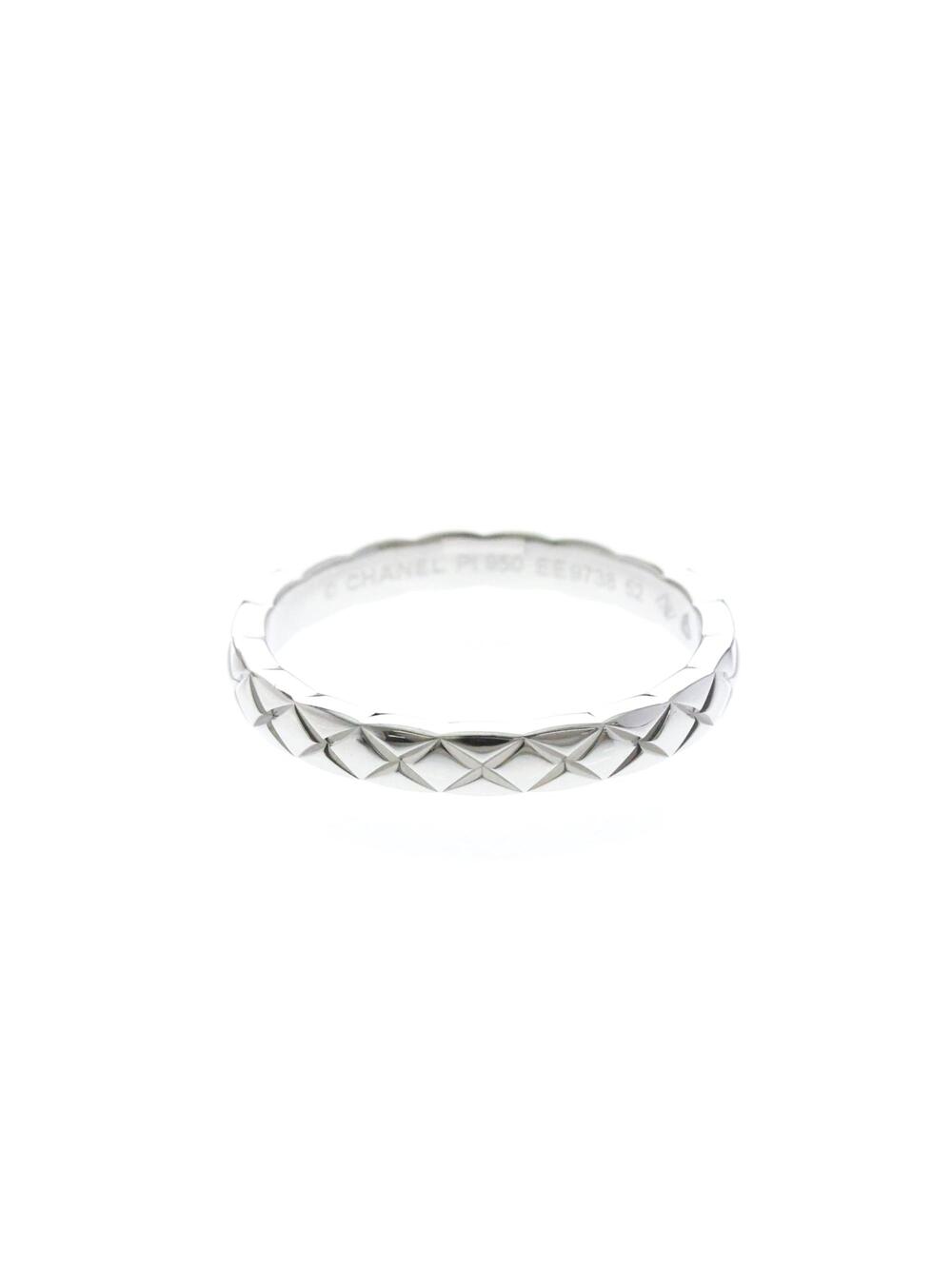 Chanel Coco Crush Ring Platinum Mini #371420C18B